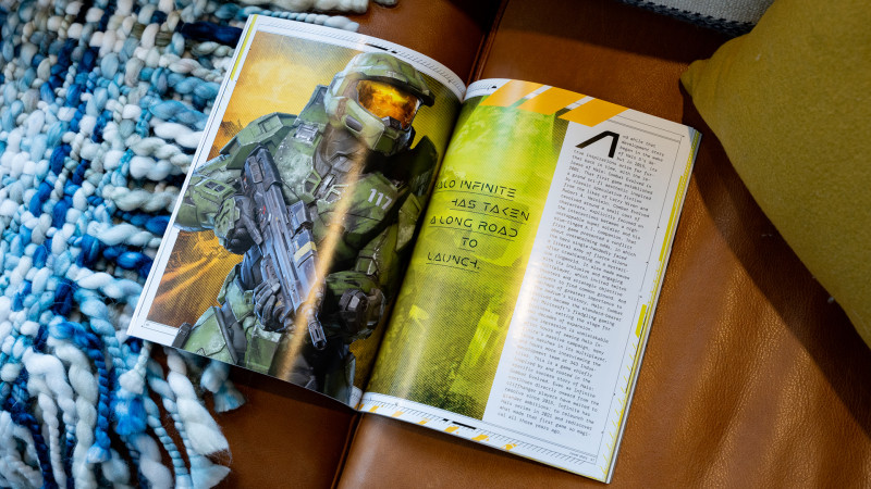 halo infinite cover story - game informer magazine