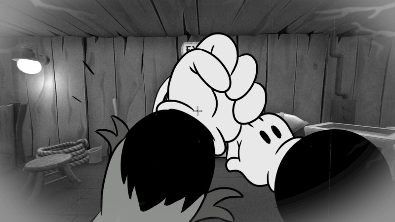 mouse fumi games 1930s vintage cartoon noir first person shooter FPS gameplay trailer